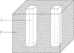 一种利用膨胀剂测试孔间岩桥抗拉抗压蠕变的装置及方法