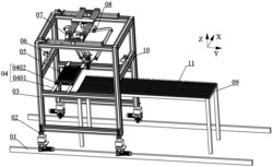 温室苗床移动巡检补苗机器人