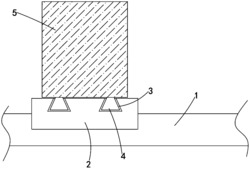 一种服装吊粒打标机的吊粒固定装置