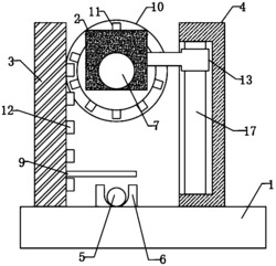 一种服装吊粒生产线的切线装置