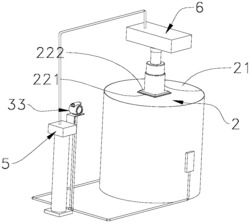 一种根据固液两相流浓度变化自动调节搅拌机转速的装置