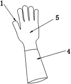 一种用于焊接的劳护手套