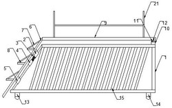 一种纳米墙壁板的多功能移动架