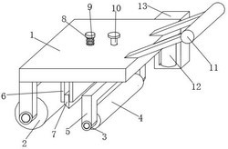 一种纳米陶瓷家具贴膜的贴敷装置