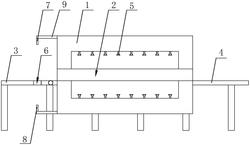 一种酸洗槽进料端红外线检测结构