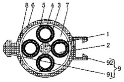 一种组合式分支光缆