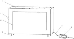 一种可折叠的多功能衣服加热器