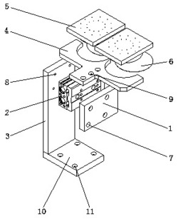 一种纠偏贴膜机保护膜纠偏机构
