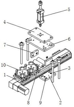 一种纠偏贴膜机保护膜滚压机构