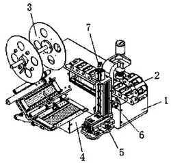 一种纠偏贴膜机双电机同步剥离机构
