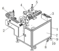 一种双工位自动纠偏贴膜机