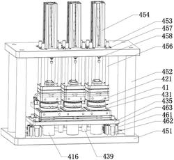 一种音箱外壳加工用上下热压机构