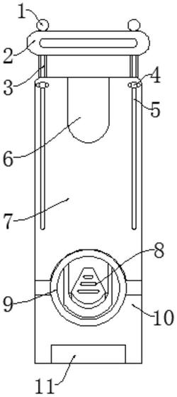 一种方便取用的牙膏储存装置