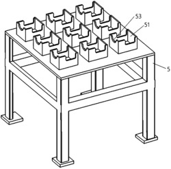 一种用于活塞杆耳环焊接的料台
