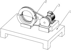 一种金属弯管椭圆度测量装置