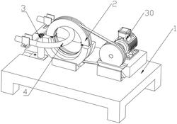 一种金属弯管弯曲成形性能测量装置