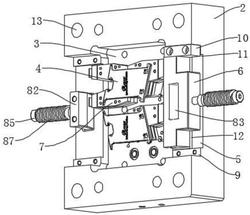 一种15度轨道堵头加工模具
