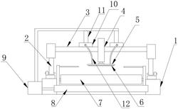 一种丝绸加工用压平装置