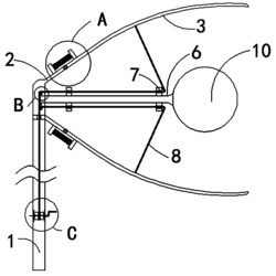 一种灯罩可调式路灯