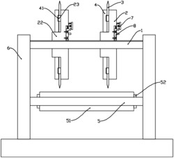 一种切割宽度可快速调节的橡胶垫切割装置