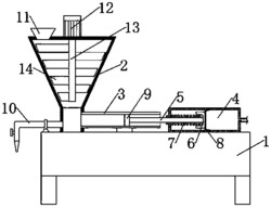 一种气动压力式纸管胶定量灌装机
