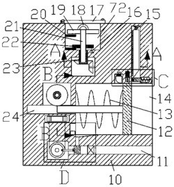 一种便于清洁的码头海浪发电装置