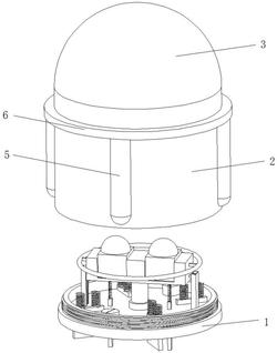 一种基于金属汞膨胀散热的高安全性的LED灯