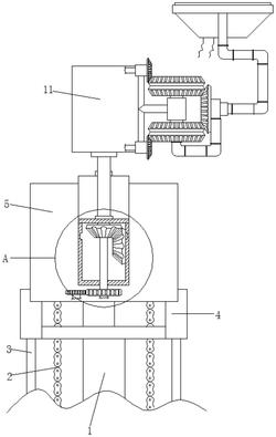 一种方便吸收灰尘的墙面清除装置