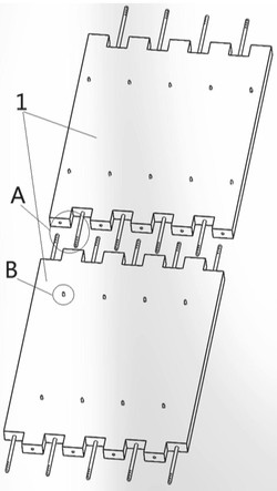 一种装配式剪力墙锁具插入连接装置及其应用和使用方法