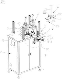 水口废料去除装置及产品生产线