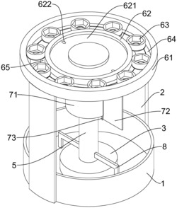 一种方便放置且收取的螺纹涂胶装置