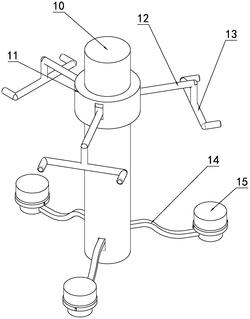 一种立式限位旋转器