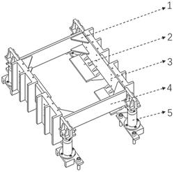 一种用于安装直驱线振动装置运动平台的工装装置