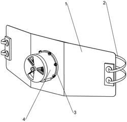 一种具备多重过滤气溶胶能力的可更换式口罩