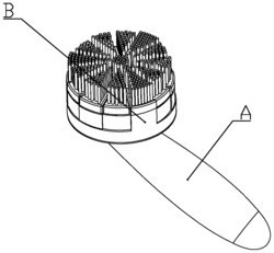 一种清洗头自动伸展的手持清洗机