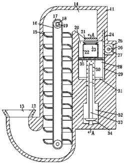 一种自动卸料的斗式提升机