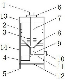 一种纳米硅粉生产用破碎装置