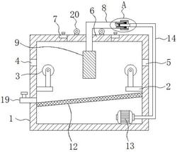 一种印染用喷淋设备