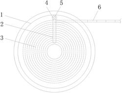一种零接头盘式转镍极耳