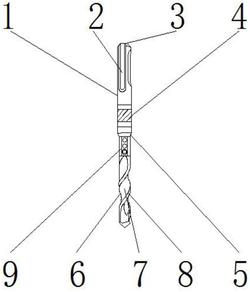 一种机械零部件加工用钻头
