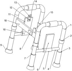 一种楼梯助行支撑装置