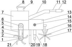 一种日光温室便携式起垄设备