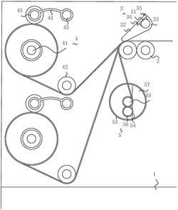 一种废边分切排出装置