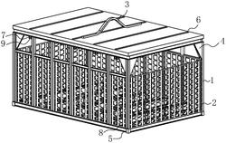 一种磷化池输送架
