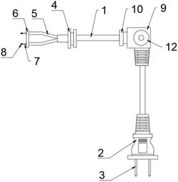 一种能够定位调节角度的连接线