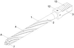 一种快进给铝用铣刀