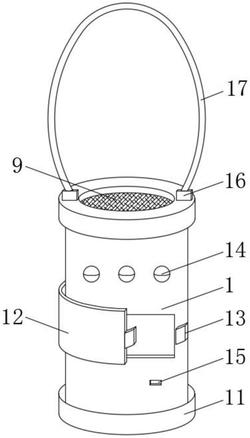 一种具有净化功能的客车车载软挂件