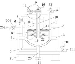 一种聚乳酸合成工艺中丙交酯循环结晶干燥设备