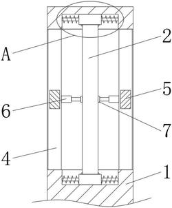 一种防碰撞的办公隔断板