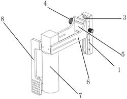一种可调焦距式扫描结构